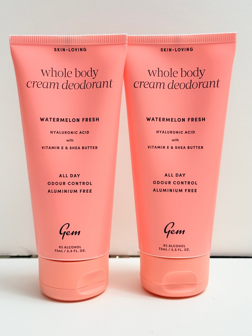 Whole Body Cream Deodorant - Watermelon Fresh (x2) - NEW & SEALED